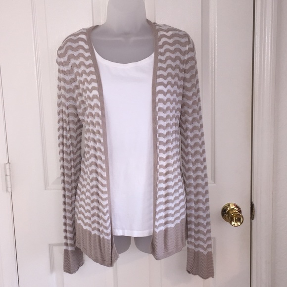 Sweaters - Open Front Cardigan